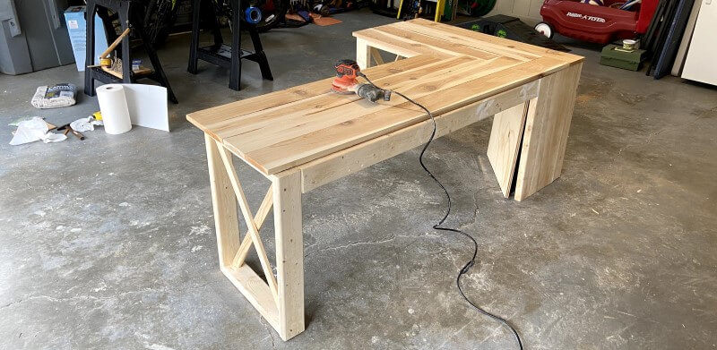 Cable Managed Corner Desk project hero image