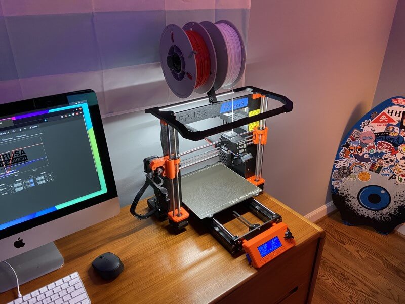 Personal Octoprint enabled Prusa I3 MK3S+