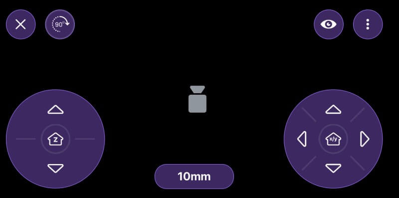 The Spaghetti Detective printer control interface