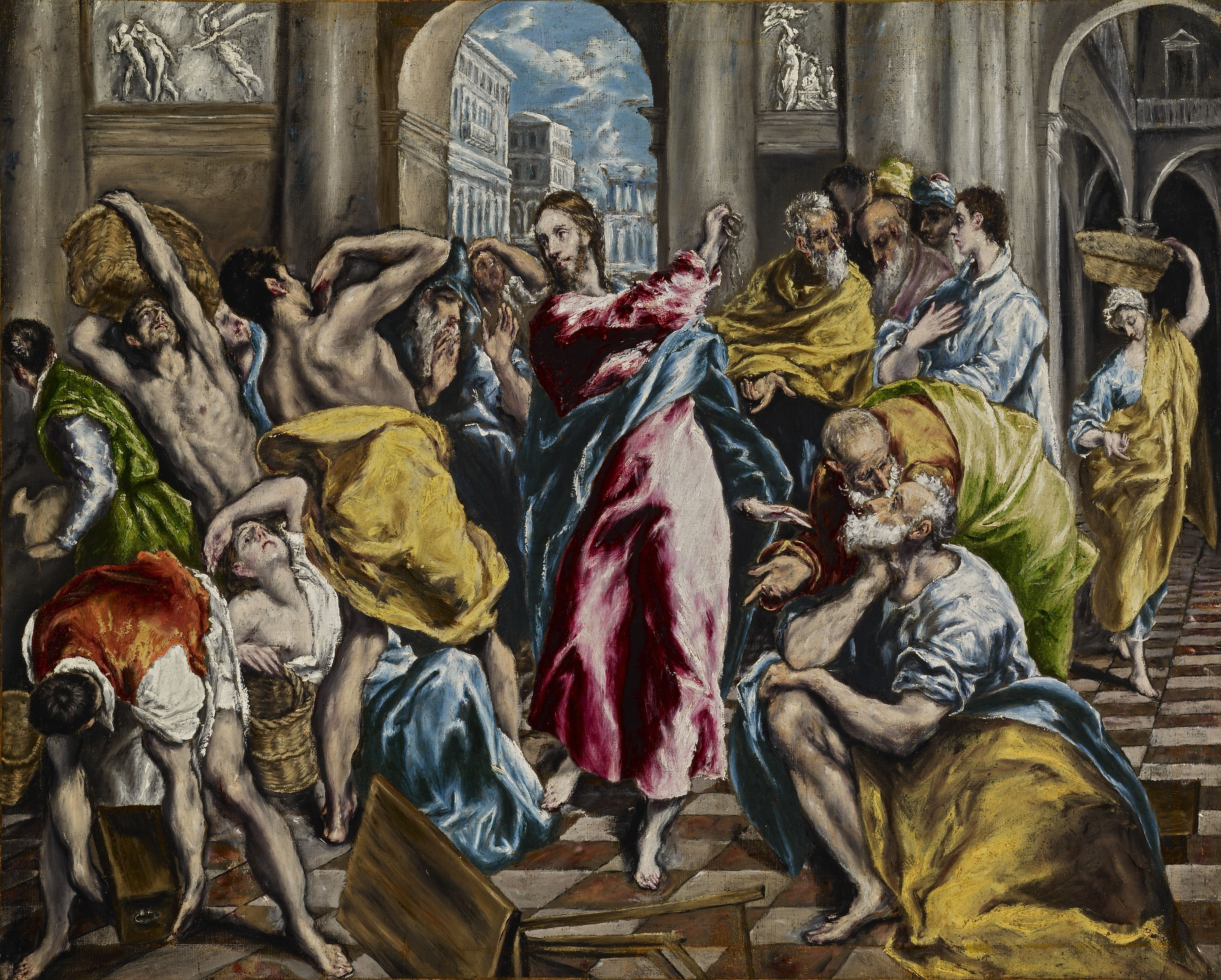 Christ Driving the Money Changers from the Temple