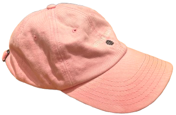 A pink hat